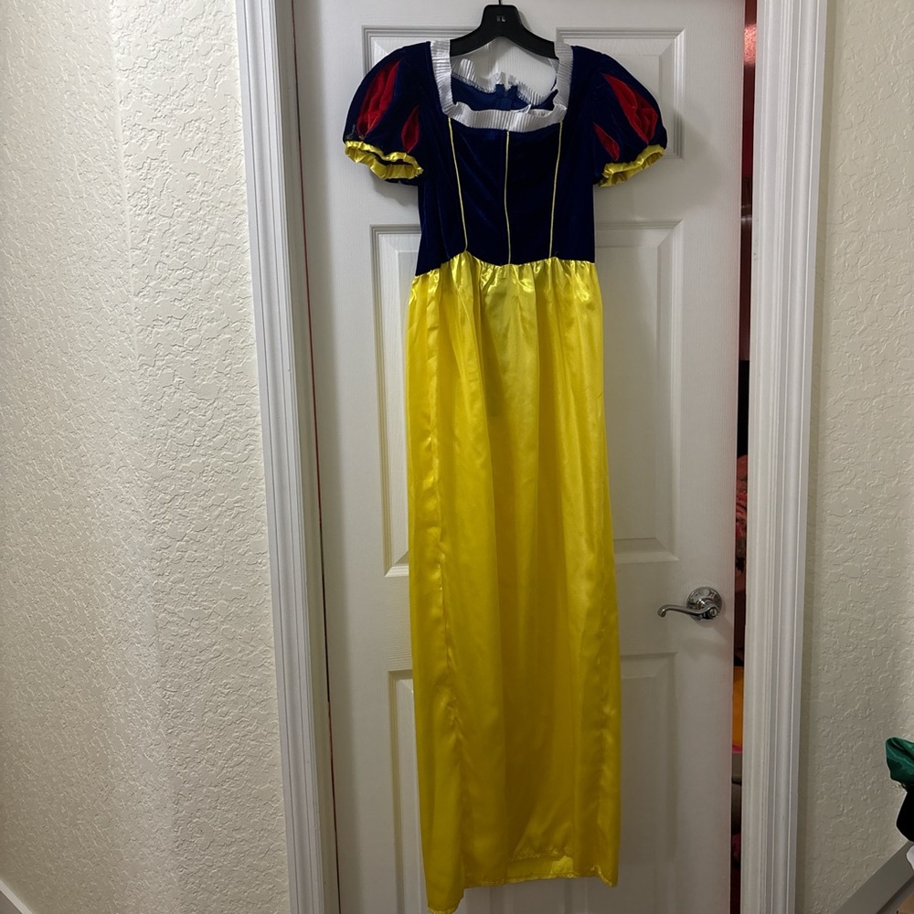 Women’s Snow White Costume - Blue, Yellow, Red